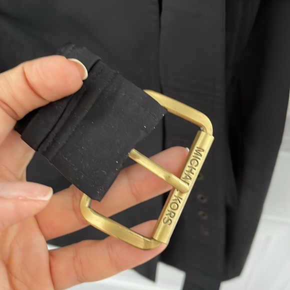 Michael Kors trench coat in black size S. - Picture 5 of 5